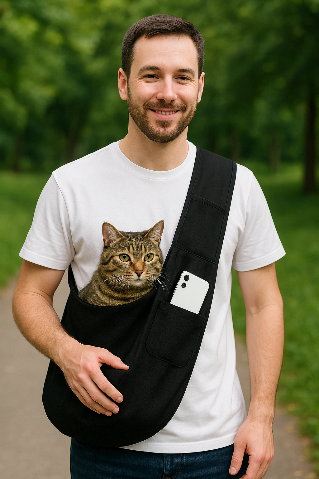 Petaboo™ Crossbody Pet Carrier Bag.